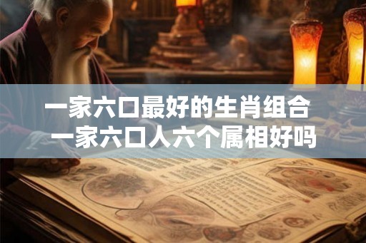一家六口最好的生肖组合  一家六口人六个属相好吗