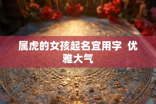 属虎的女孩起名宜用字  优雅大气