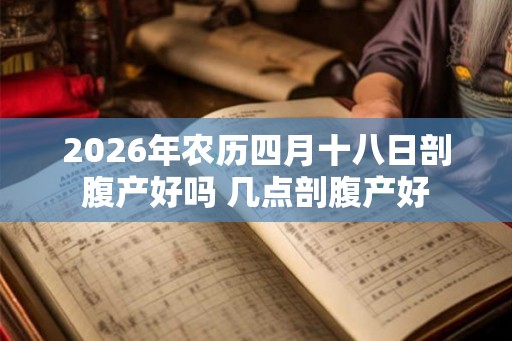 2026年农历四月十八日剖腹产好吗 几点剖腹产好 2026年农历四月十八日剖腹产好吗 几点剖腹产好