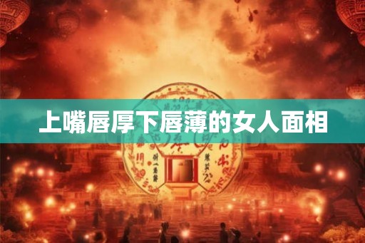 上嘴唇厚下唇薄的女人面相 上嘴唇厚下唇薄的女人面相