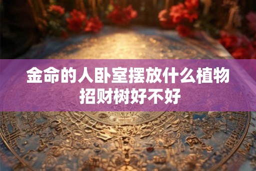 金命的人卧室摆放什么植物 招财树好不好