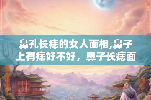 鼻孔长痣的女人面相,鼻子上有痣好不好，鼻子长痣面相图解