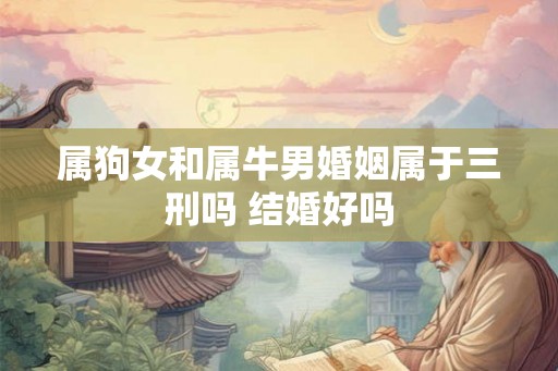 属狗女和属牛男婚姻属于三刑吗 结婚好吗