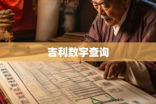 吉利数字查询