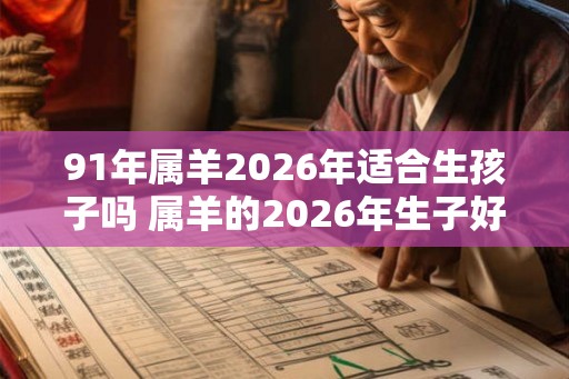 91年属羊2026年适合生孩子吗 属羊的2026年生子好不好