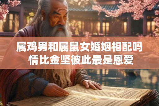 属鸡男和属鼠女婚姻相配吗 情比金坚彼此最是恩爱