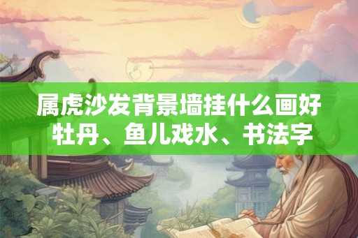 属虎沙发背景墙挂什么画好 牡丹、鱼儿戏水、书法字画 属虎沙发背景墙挂什么画好 牡丹、鱼儿戏水、书法字画