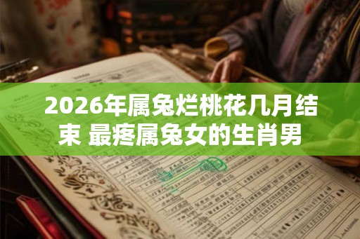 2026年属兔烂桃花几月结束 最疼属兔女的生肖男 2026年属兔烂桃花几月结束 最疼属兔女的生肖男