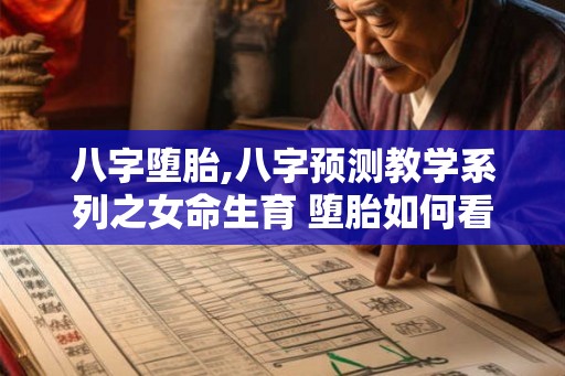 八字堕胎,八字预测教学系列之女命生育 堕胎如何看 八字堕胎,八字预测教学系列之女命生育 堕胎如何看