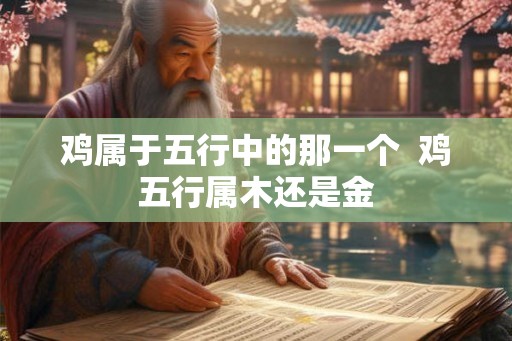 鸡属于五行中的那一个 鸡五行属木还是金 鸡属于五行中的那一个 鸡五行属木还是金