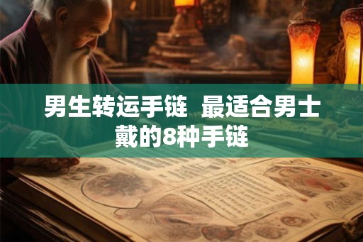 男生转运手链 最适合男士戴的8种手链 男生转运手链 最适合男士戴的8种手链