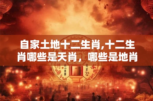 自家土地十二生肖,十二生肖哪些是天肖，哪些是地肖