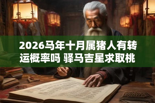 2026马年十月属猪人有转运概率吗 驿马吉星求取桃花