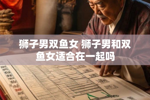 狮子男双鱼女 狮子男和双鱼女适合在一起吗