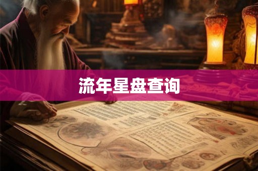 流年星盘查询