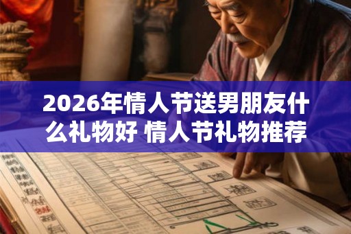 2026年情人节送男朋友什么礼物好 情人节礼物推荐