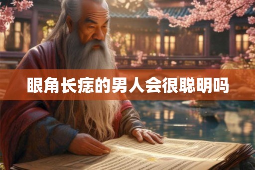 眼角长痣的男人会很聪明吗