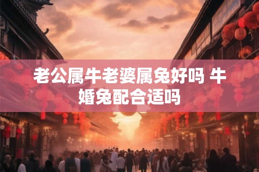 老公属牛老婆属兔好吗 牛婚兔配合适吗