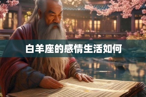 白羊座的感情生活如何 白羊座的感情生活如何