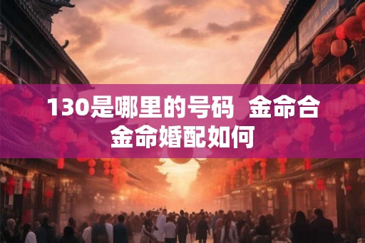 130是哪里的号码  金命合金命婚配如何