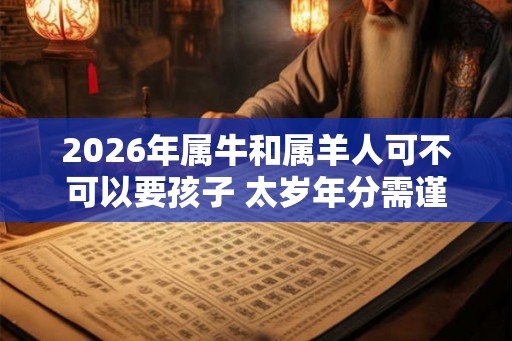 2026年属牛和属羊人可不可以要孩子 太岁年分需谨慎