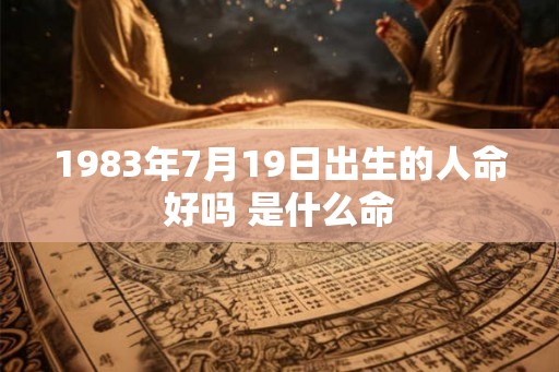 1983年7月19日出生的人命好吗 是什么命 1983年7月19日出生的人命好吗 是什么命