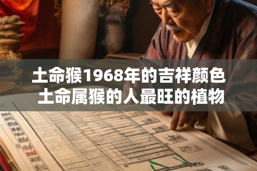 土命猴1968年的吉祥颜色 土命属猴的人最旺的植物