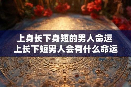 上身长下身短的男人命运 上长下短男人会有什么命运