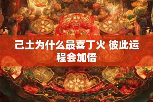 己土为什么最喜丁火 彼此运程会加倍