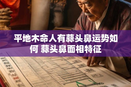 平地木命人有蒜头鼻运势如何 蒜头鼻面相特征 平地木命人有蒜头鼻运势如何 蒜头鼻面相特征