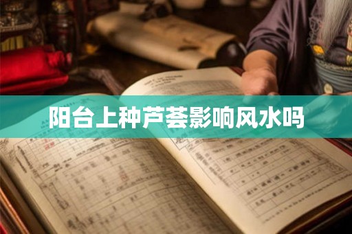 阳台上种芦荟影响风水吗