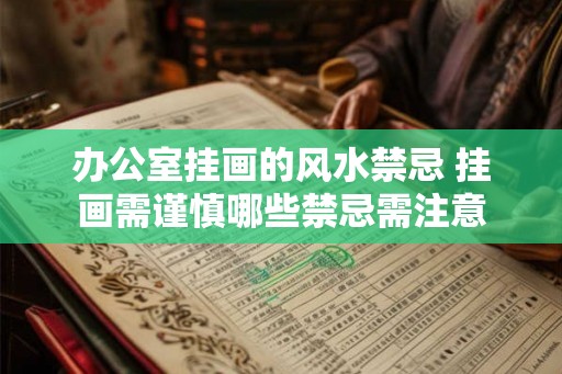办公室挂画的风水禁忌 挂画需谨慎哪些禁忌需注意