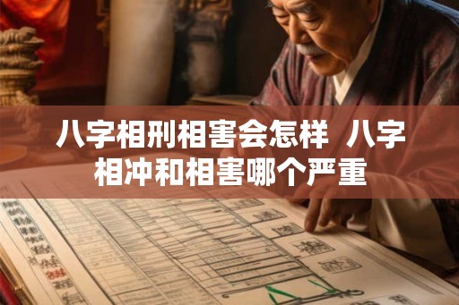 八字相刑相害会怎样 八字相冲和相害哪个严重 八字相刑相害会怎样 八字相冲和相害哪个严重