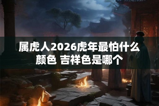 属虎人2026虎年最怕什么颜色 吉祥色是哪个