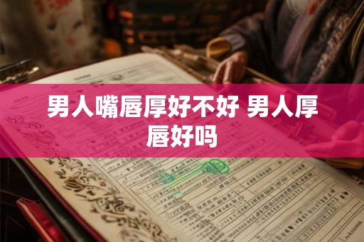 男人嘴唇厚好不好 男人厚唇好吗 男人嘴唇厚好不好 男人厚唇好吗