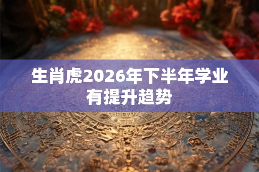 生肖虎2026年下半年学业有提升趋势