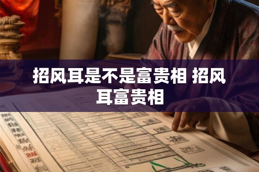 招风耳是不是富贵相 招风耳富贵相
