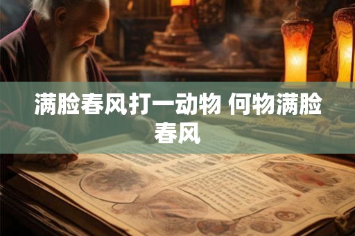 满脸春风打一动物 何物满脸春风