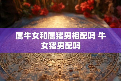 属牛女和属猪男相配吗 牛女猪男配吗