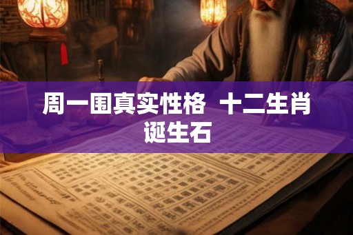 周一围真实性格  十二生肖诞生石