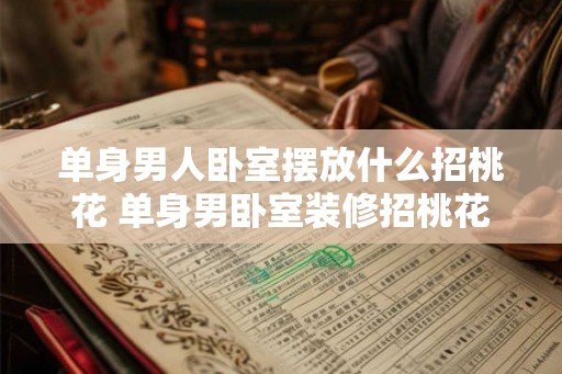 单身男人卧室摆放什么招桃花 单身男卧室装修招桃花