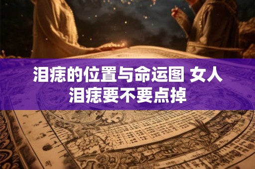 泪痣的位置与命运图 女人泪痣要不要点掉
