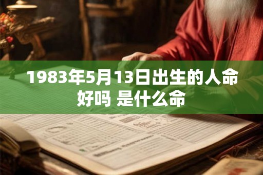 1983年5月13日出生的人命好吗 是什么命 1983年5月13日出生的人命好吗 是什么命