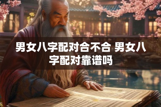 男女八字配对合不合 男女八字配对靠谱吗 男女八字配对合不合 男女八字配对靠谱吗
