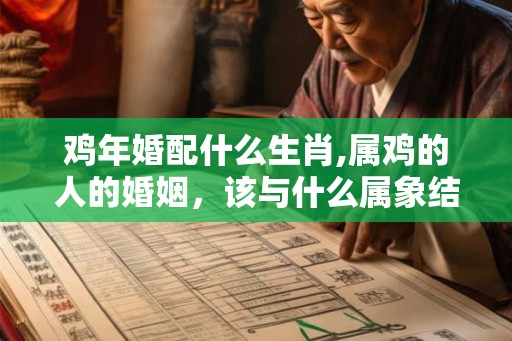 鸡年婚配什么生肖,属鸡的人的婚姻，该与什么属象结婚好