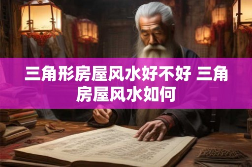 三角形房屋风水好不好 三角房屋风水如何