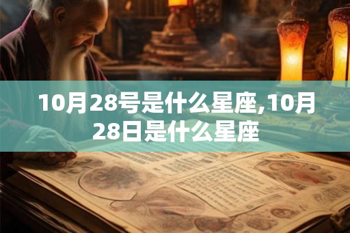 10月28号是什么星座,10月28日是什么星座
