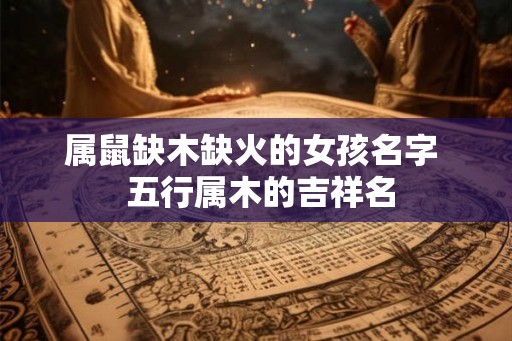 属鼠缺木缺火的女孩名字  五行属木的吉祥名