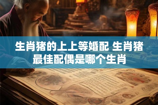 生肖猪的上上等婚配 生肖猪最佳配偶是哪个生肖