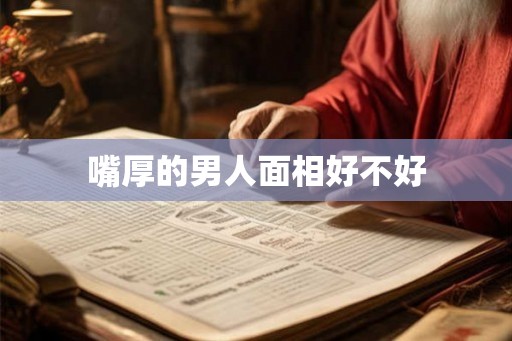 嘴厚的男人面相好不好
